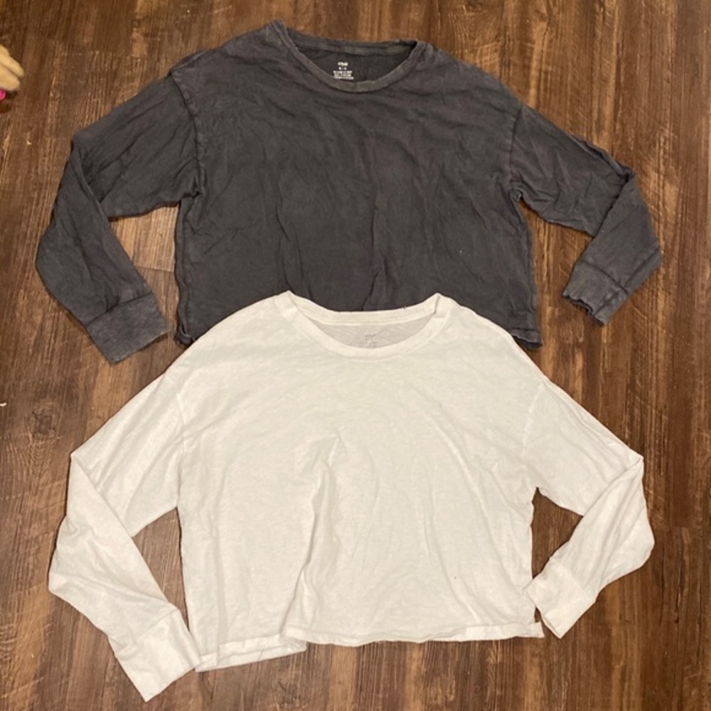 Aerie Cropped Long Sleeves